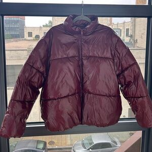 Red Puffer Jacket